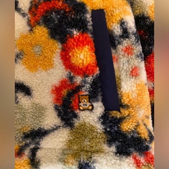Teddy Fresh - Multi floral Sherpa jacket - Picture 2 of 2